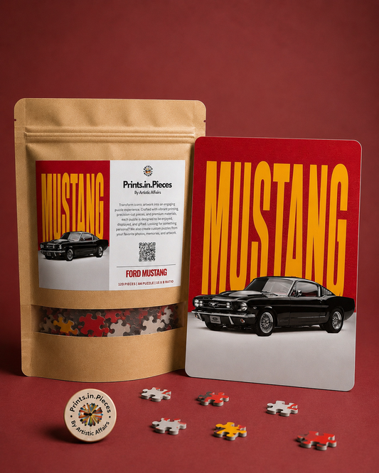 Ford Mustang Fastback Puzzle