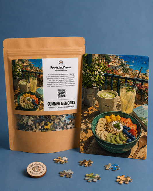 Summer Memories Puzzle #20 | 120 Piece A4 Nostalgic Jigsaw