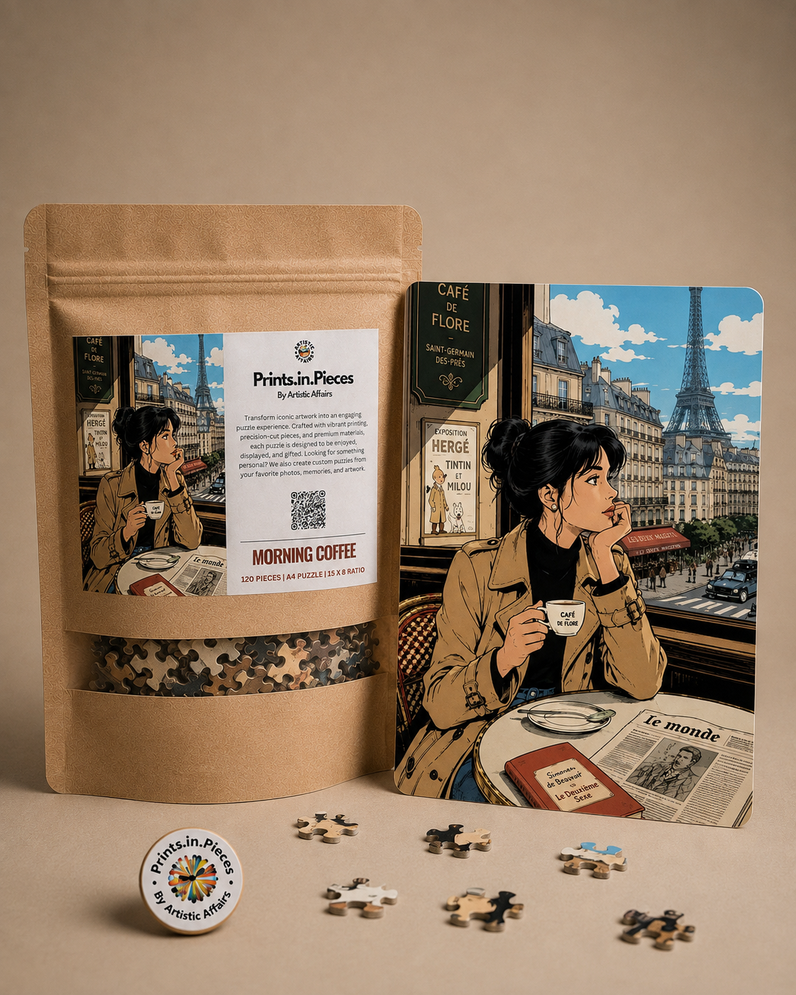 Morning Coffee Paris Puzzle