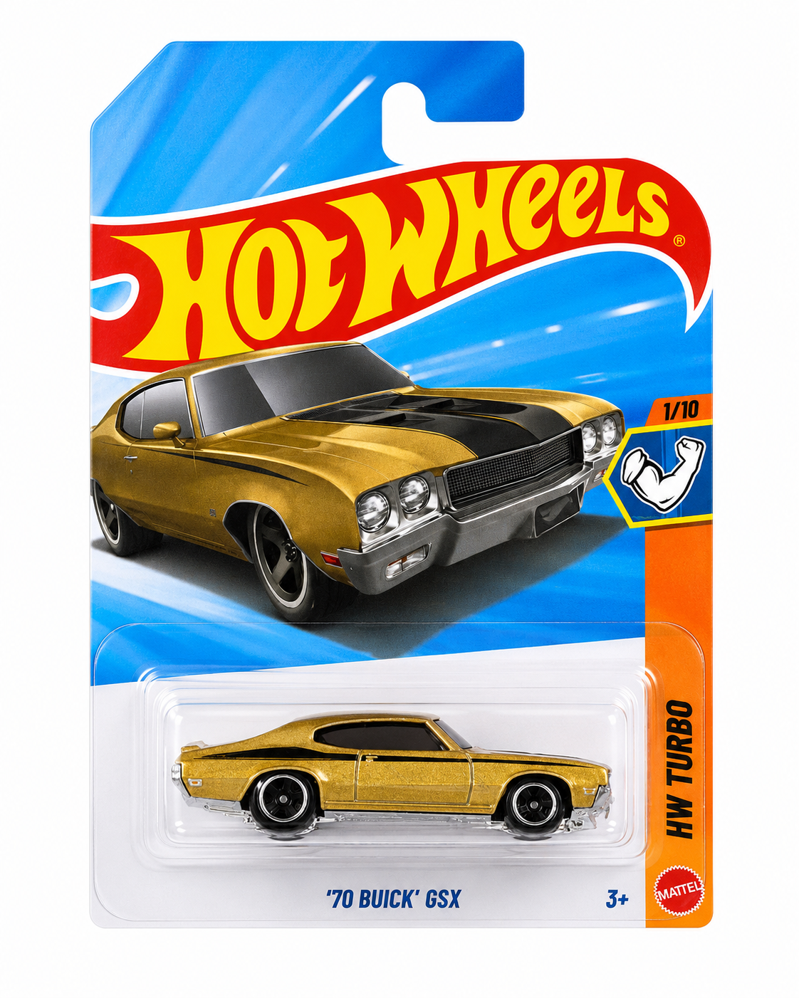 Hot Wheels ’70 Buick GSX 1:64 Die-Cast Car