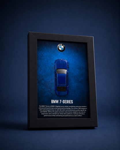 BMW 7-Series 3D Detachable Car Frame
