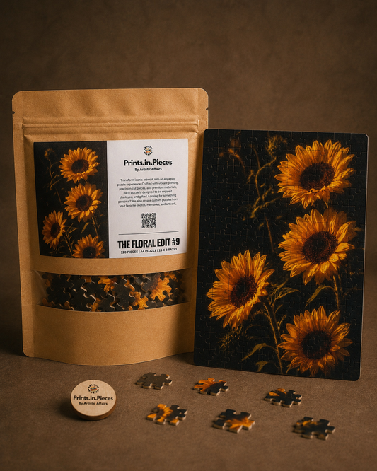 The Floral Edit #9 | 120 Piece A4 Floral Jigsaw