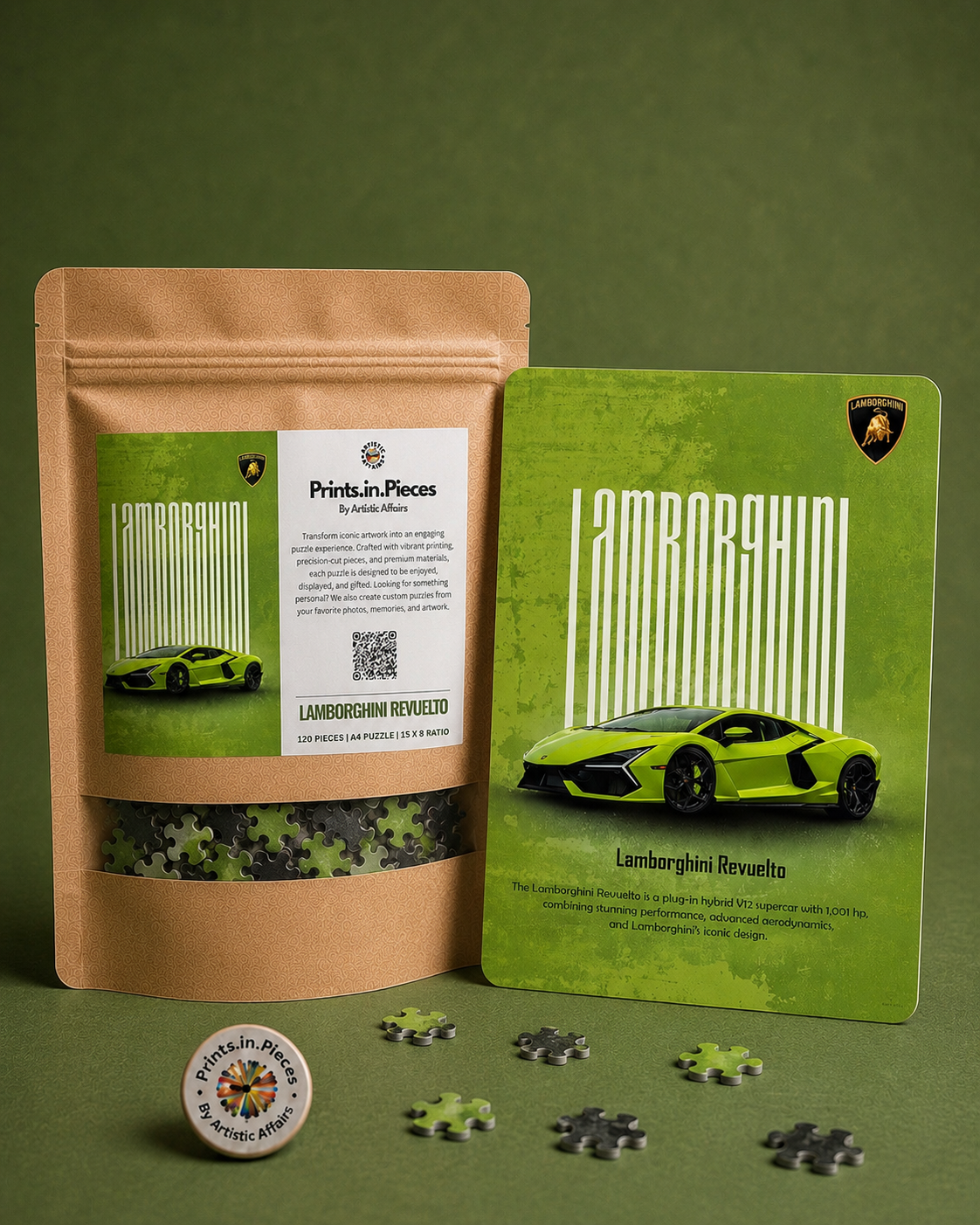 Lamborghini Revuelto Puzzle