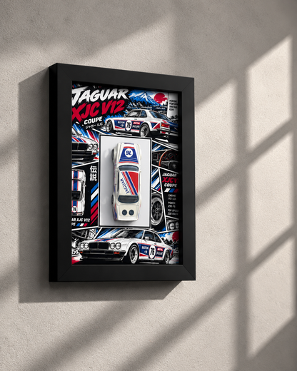 Jaguar XJC V12 Coupe 3D detachable car frame, view 2