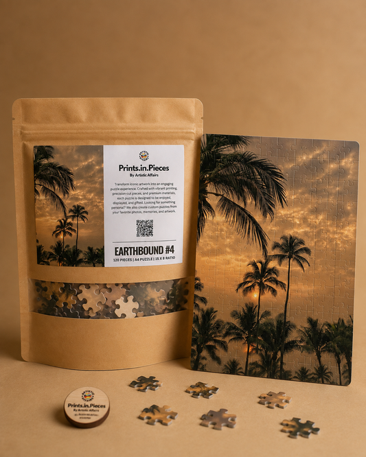 Earthbound #4 | 120 Piece A4 Tropical Jigsaw