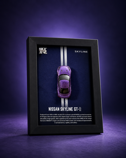 Nissan Skyline GT-R 3D Detachable Car Frame