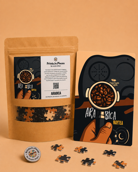 Arabica Puzzle | 120 Piece A4 Coffee Lover Jigsaw