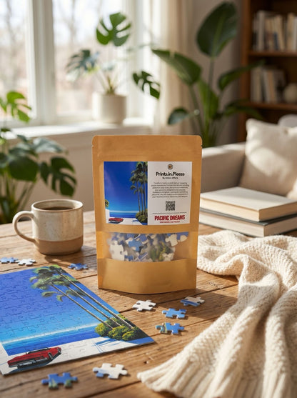 Pacific Dreams Puzzle — 120 Piece A4 Coastal Beach Jigsaw