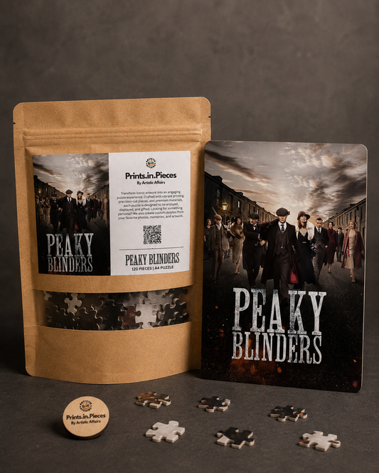 Peaky Blinders Puzzle | 120 Piece A4 TV Series Jigsaw