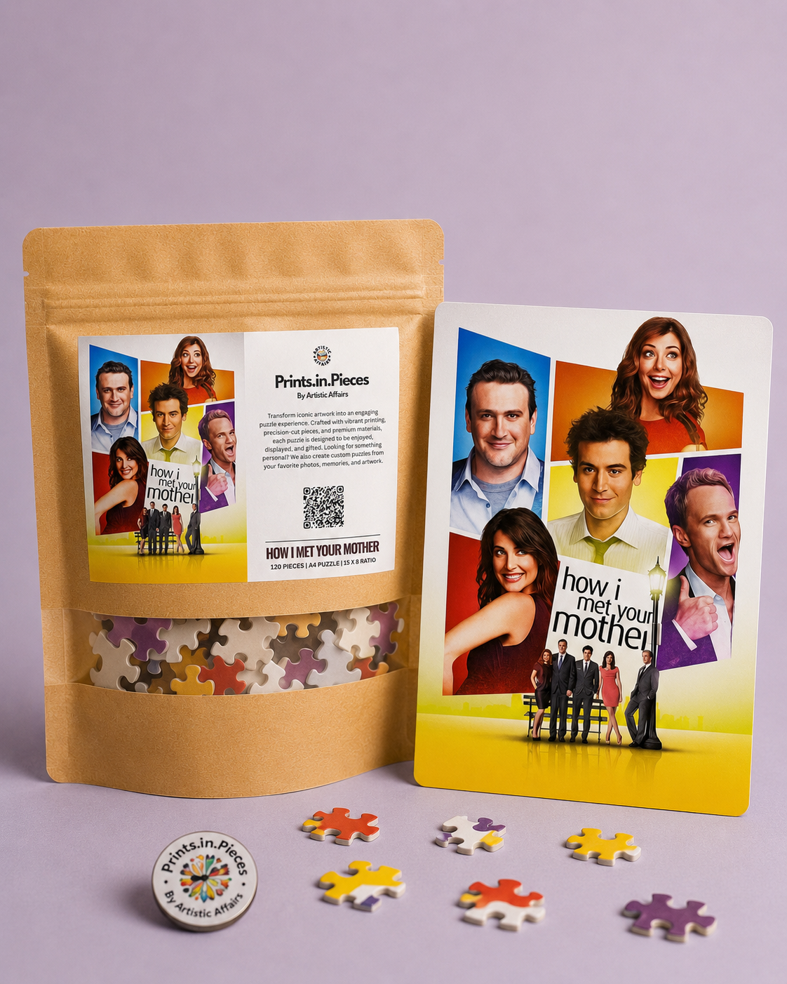 How I Met Your Mother Puzzle #1 | 120 Piece A4 Pop Culture Jigsaw