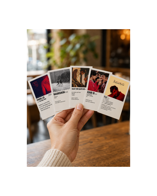 Indian Cinema & Music Polaroid Set