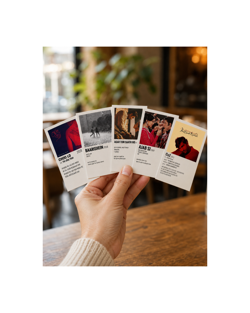 Indian Cinema & Music Polaroid Set