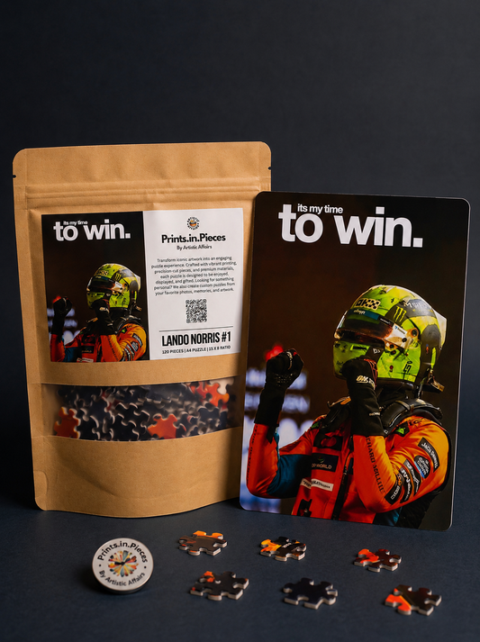 Lando Norris McLaren F1 Puzzle #1 — Its My Time to Win 120 Piece