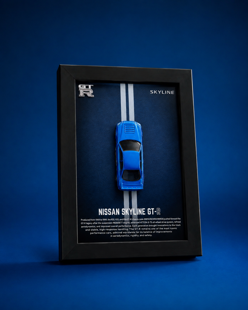 Nissan Skyline GT-R 3D Detachable Car Frame