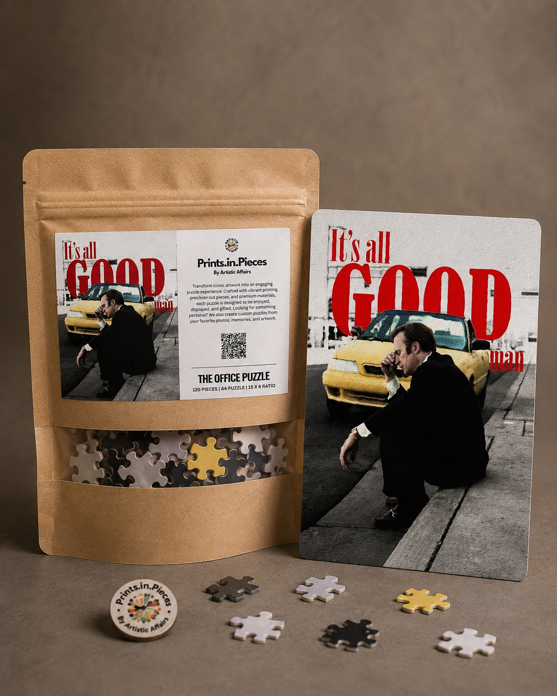 The Office Puzzle | 120 Piece A4 Pop Art Jigsaw