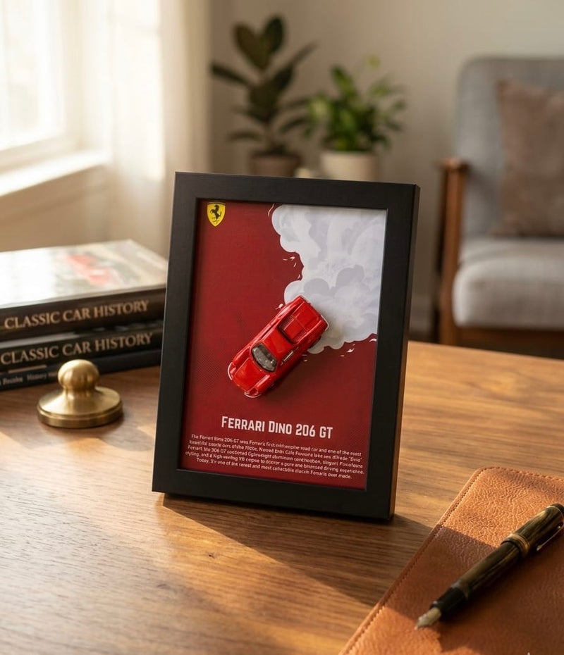 Ferrari Dino 206 GT 3D Car Frame