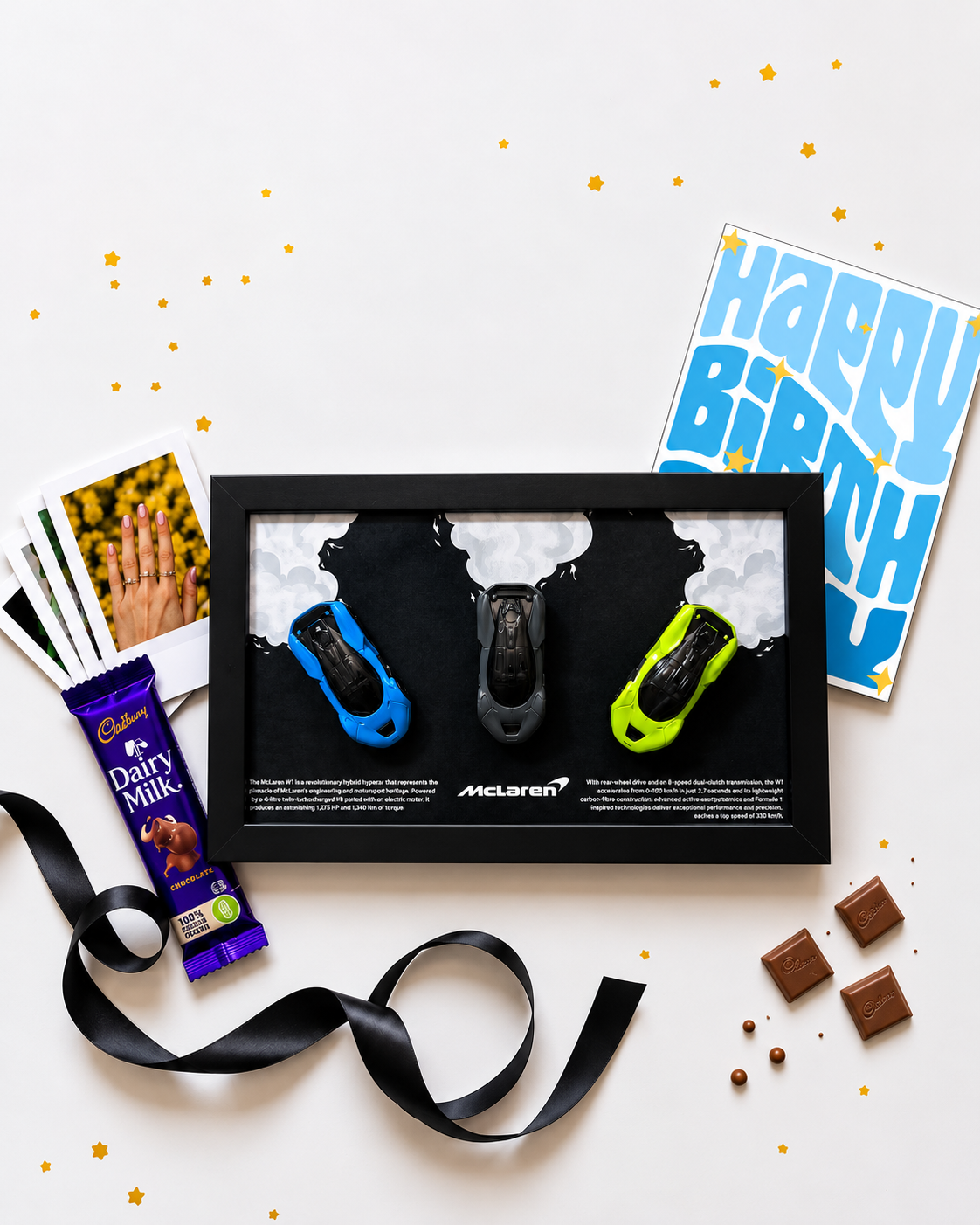 McLaren W1 Triple Drive Birthday Frame Hamper