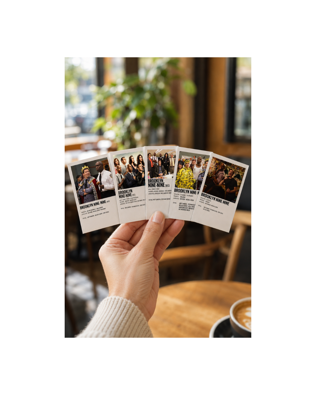 Brooklyn Nine-Nine Polaroid Set - Comedy Series Fan Collection