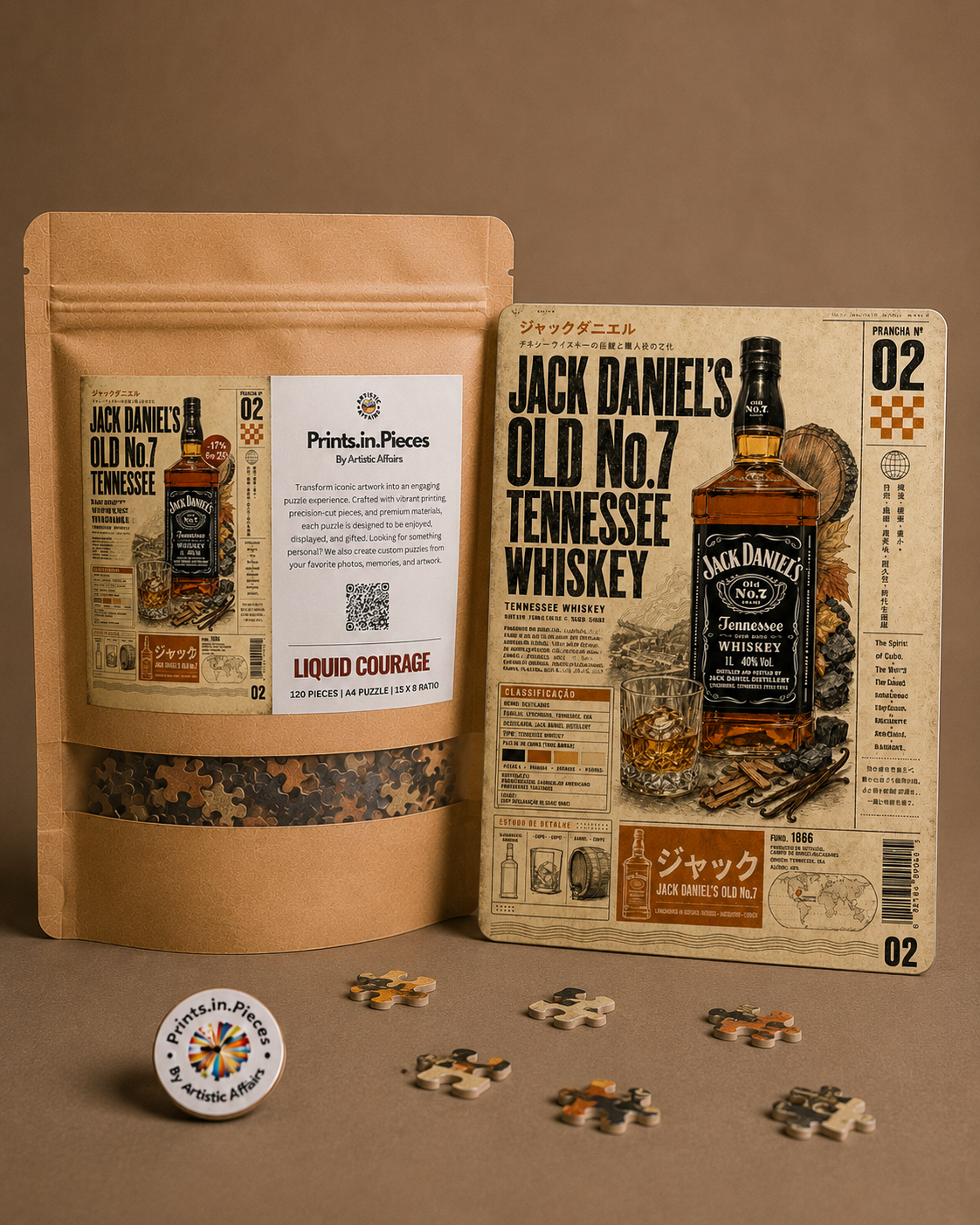 Jack Daniel’s Old No.7 Vintage Ad Puzzle
