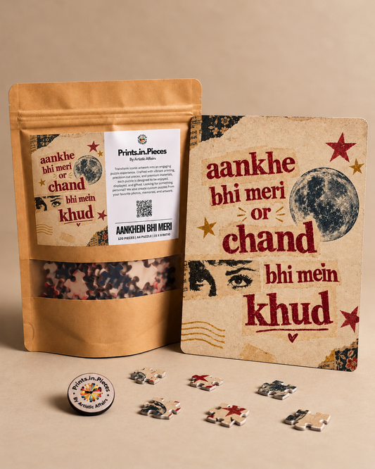 Aankhe Bhi Meri Chand Bhi Mein Khud Jigsaw Puzzle