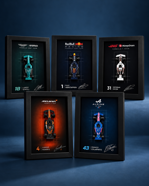 5-Piece 3D Detachable F1 Car Frame Combo #2