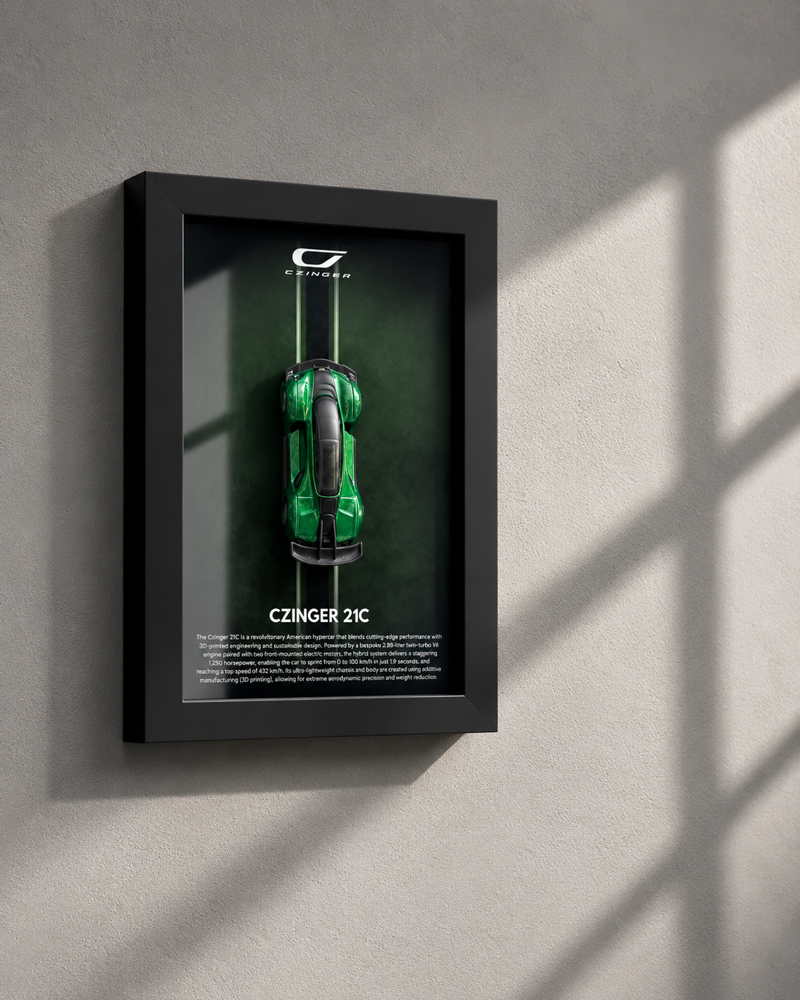Czinger 21C 3D Car Frame