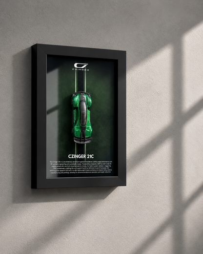 Czinger 21C 3D Car Frame
