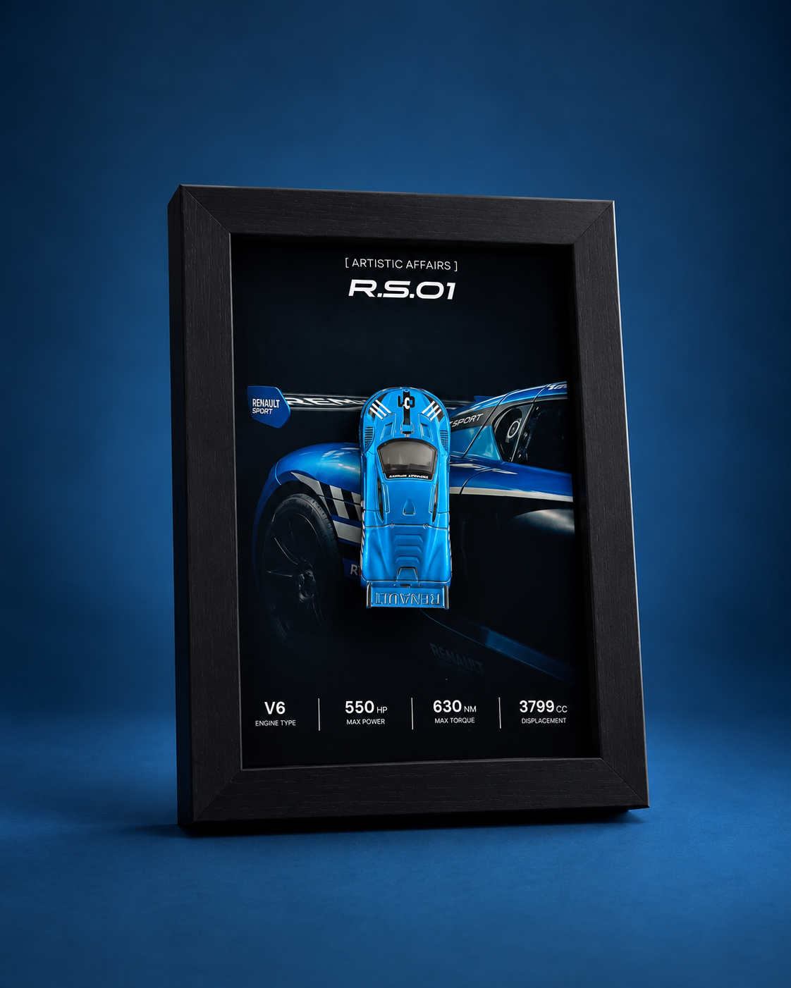 Limited Edition Renault R.S. 01 3D car frame by Artistic Affairs, photo 5 of 7