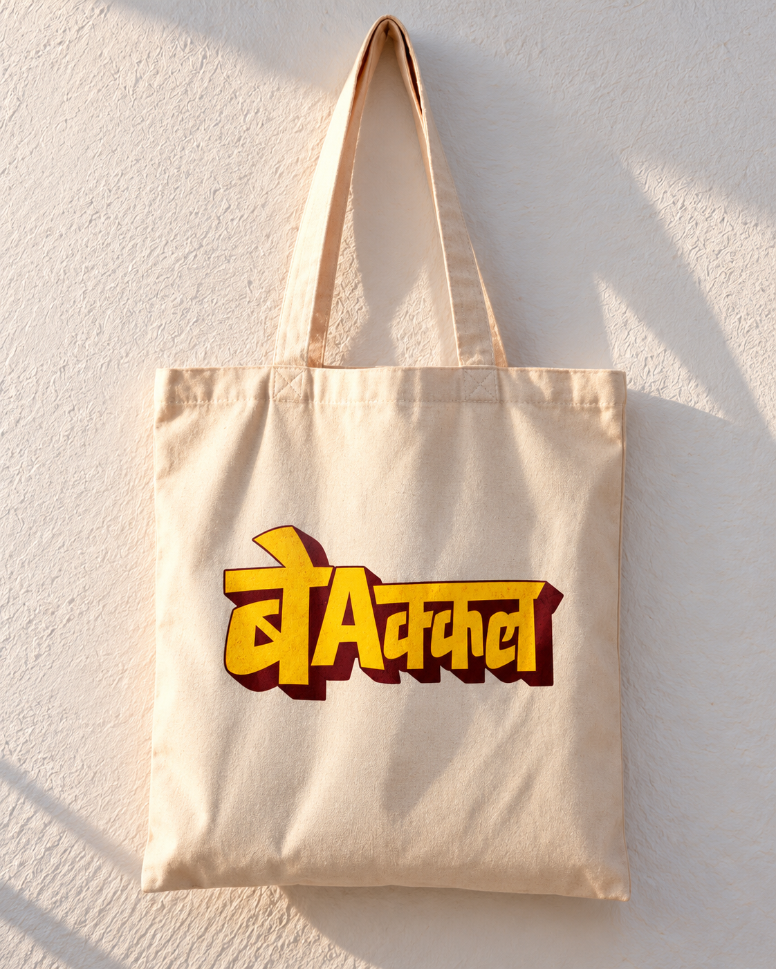 Devanagari Logo Aesthetic Tote Bag