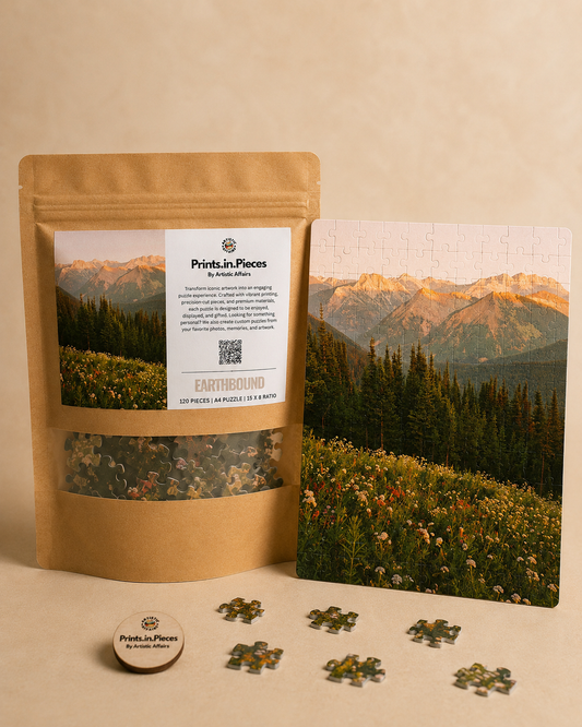 Earthbound | 120 Piece A4 Mountain Jigsaw