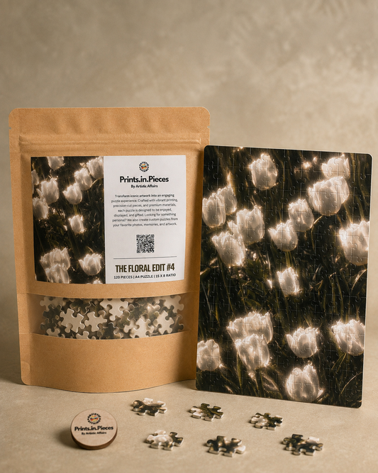 The Floral Edit #4 | 120 Piece A4 Floral Jigsaw