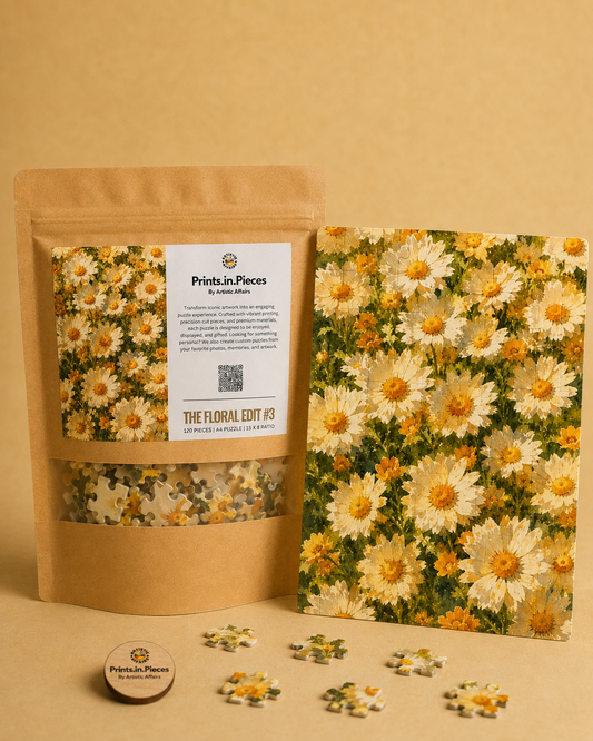 The Floral Edit #3 | 120 Piece A4 Floral Jigsaw