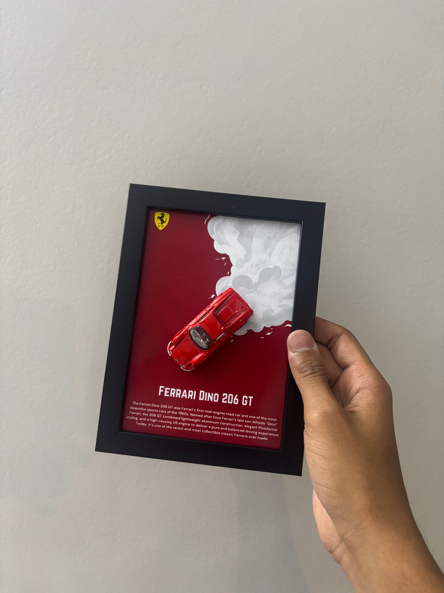 Ferrari Dino 206 GT 3D Car Frame
