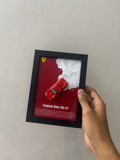 Ferrari Dino 206 GT 3D Car Frame