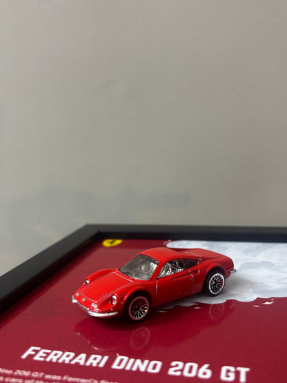 Ferrari Dino 206 GT 3D Car Frame