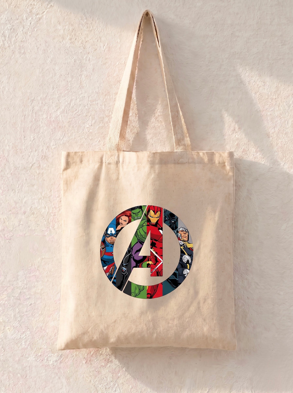 Avengers Logo Marvel Tote Bag