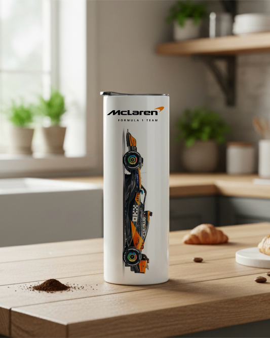 McLaren F1 Stainless Steel Tumbler – Official Racing Team Edition
