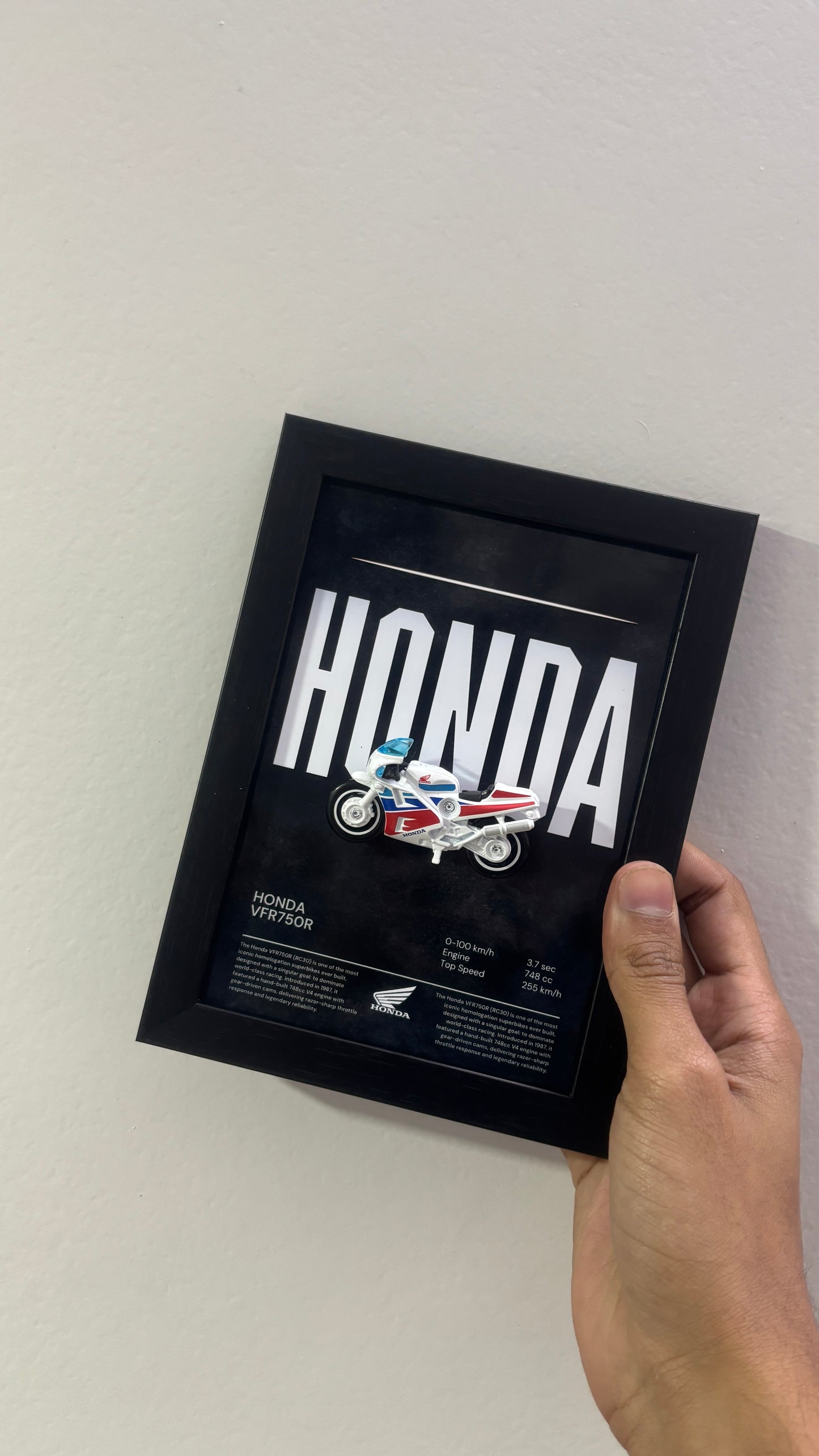 Honda Bike 3d Hotwheels Bike Frame