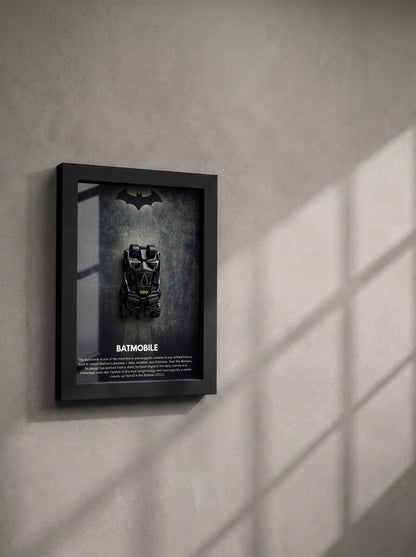 Batmobile 3D Car Frame #7 (Batman)