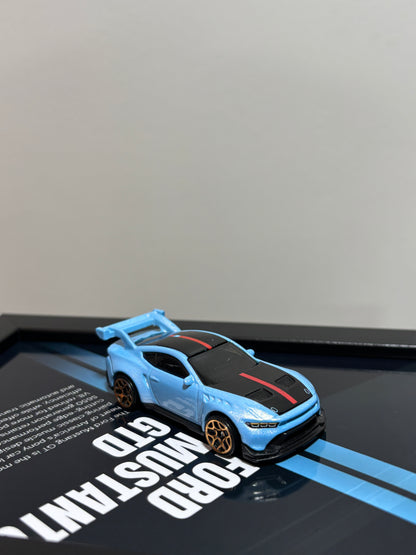 FORD MUSTANG GTD 3d Hotwheels Car Frame
