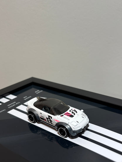 Mazda Mx-5 Miata 3d Hotwheels Car Frame