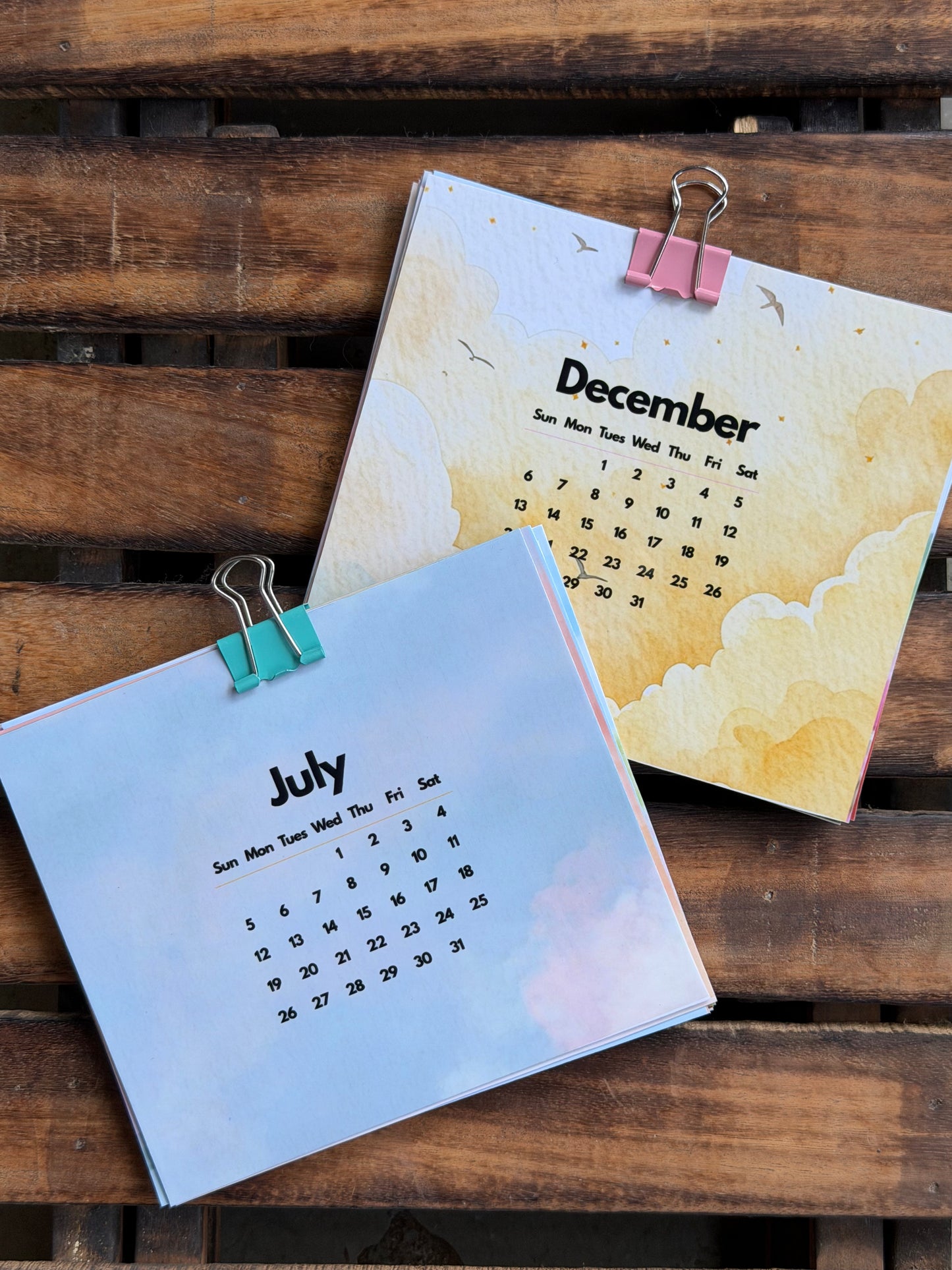 Magnetic Aesthetic Calendar 2026 (Pack of 1)