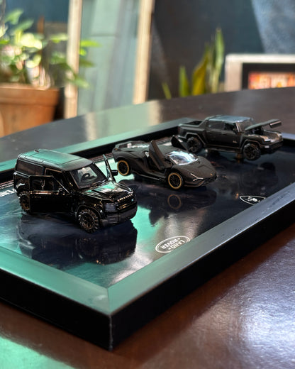 Triple Drive 3d Car Frame (Black Edition)