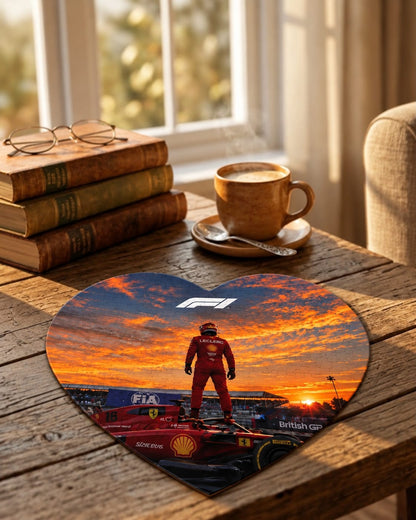 Formula 1 Ferrari Heart Shaped Puzzle
