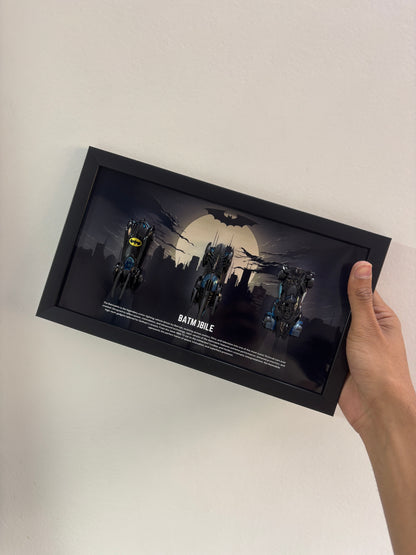 Triple Drive 3d Car Frame (Batmobile Edition)