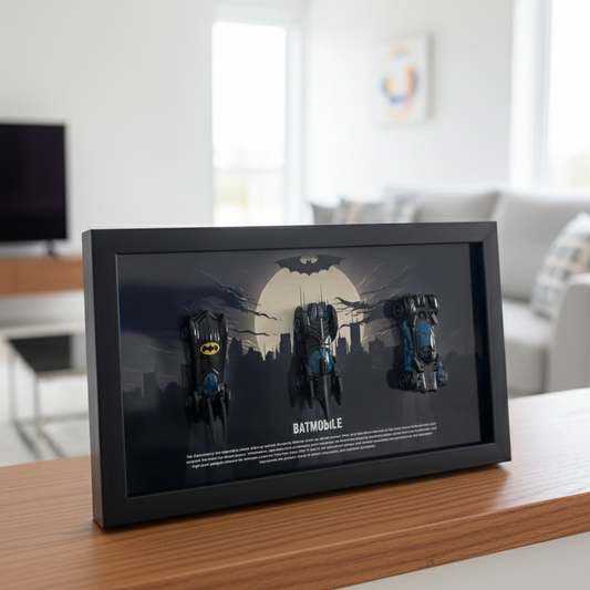 Triple Drive 3d Car Frame (Batmobile Edition)