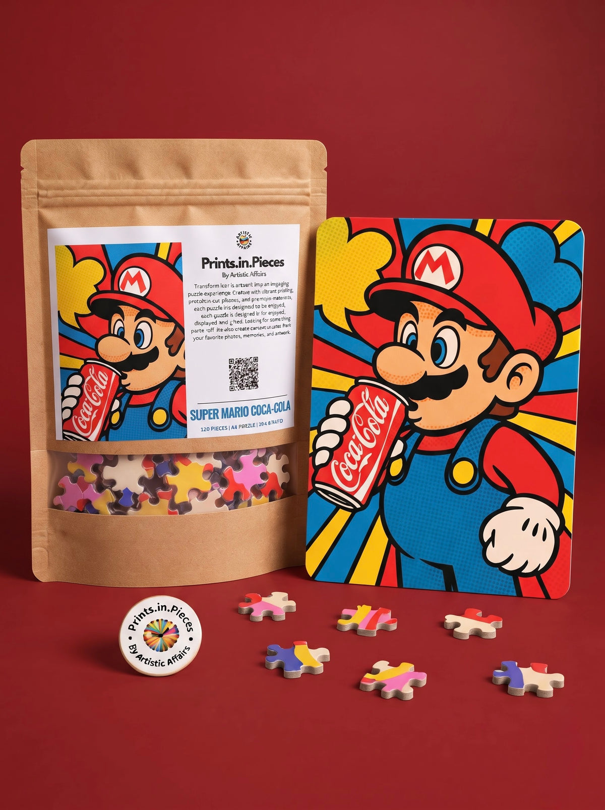 Super Mario Coca-Cola Puzzle