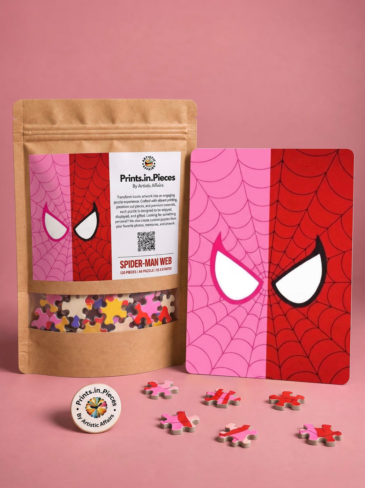 Spider-Man Web Puzzle