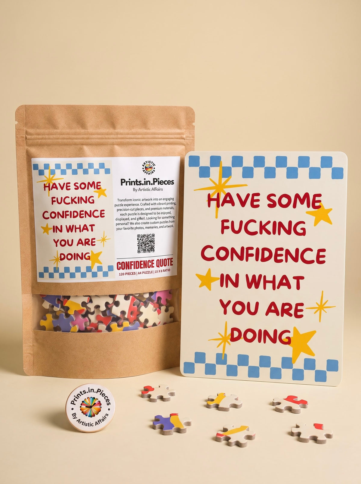 Confidence Quote Puzzle