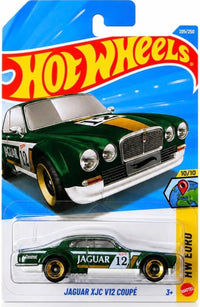 Jaguar XJC V12 Coupe 3D car frame with Hot Wheels diecast car by Artistic Affairs